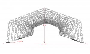 Cort Industrial Depozitare cu structura dubla VEGA